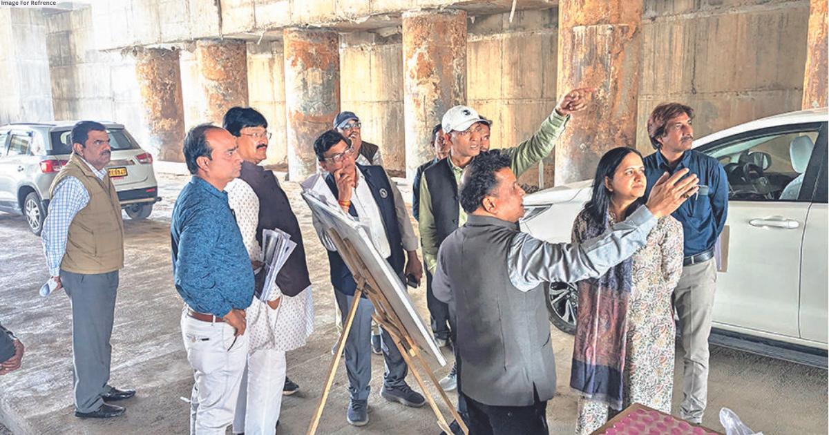 T Ravikanth, Rajpal inspect various projects
